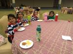 kids having fun in picnic