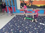 Kindergarten : Indoor obstacle course