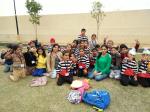 kids having fun in picnic