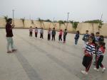 kids having fun in picnic