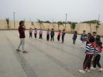 kids having fun in picnic