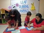 LEAF RUBBING ANIMALS